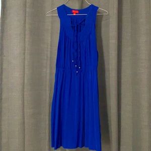 Royal blue Elle knee length dress